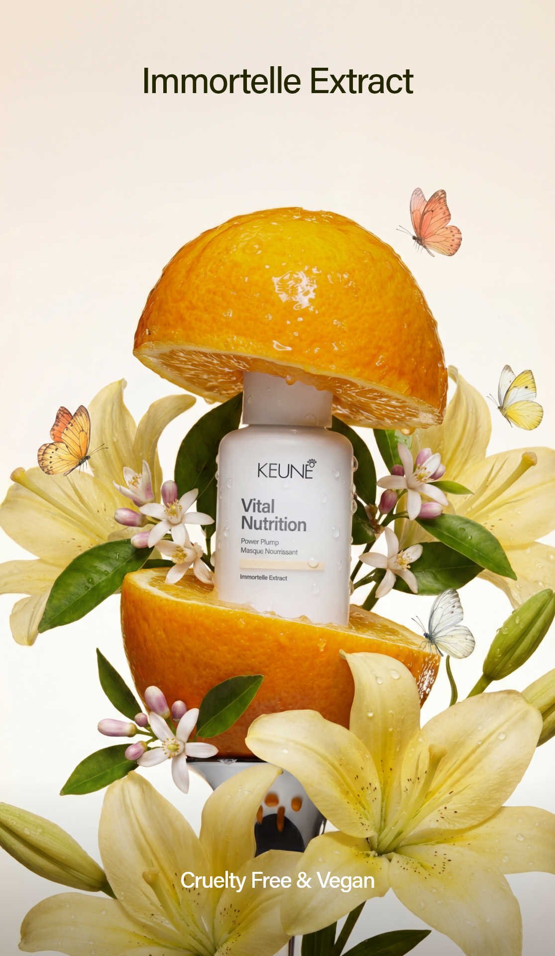 Keune Vital Nutrition Protein Spray: Essentielles Conditioner Spray; stärkt und hydratisiert, perfekt für die Haarpflege bei trockenem Haar.